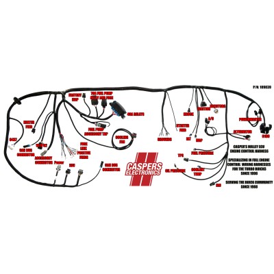 CASPERS 86/87 GN to Holley Engine Harness